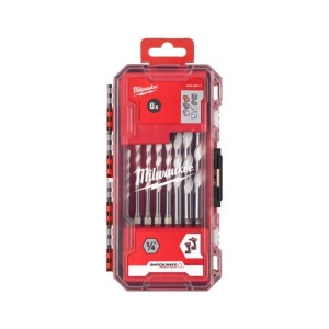 MILWAUKEE Zestaw wierteł uniwersalnych, 4 - 12 mm (8 szt.)