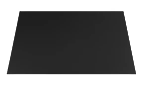 Blacha płaska arkusz 2,0 x 1,25 m RAL 9005 PM czarny mat - 8szt