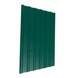 Blacha trapezowa T-18 6005 połysk zielona 1138/1185mm II gatunek 2,0mb